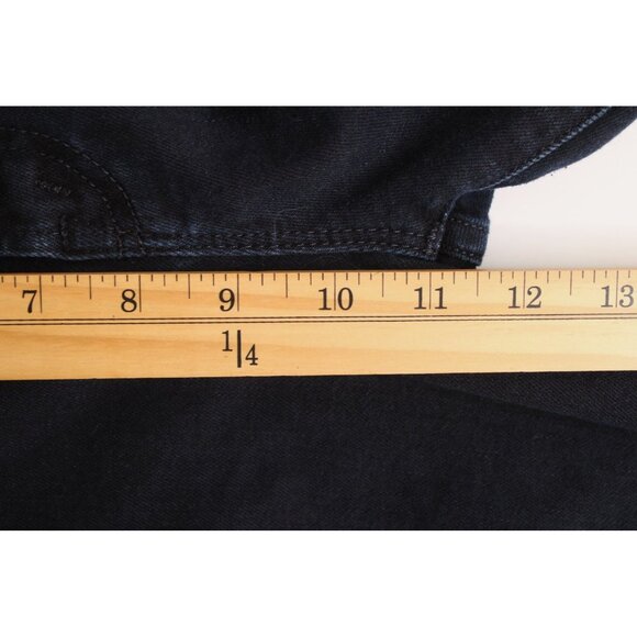 Mother Women's The Stunner Zip Two Step Fray Holding Hands Indigo Blue Sz 31 - Picture 5 of 11